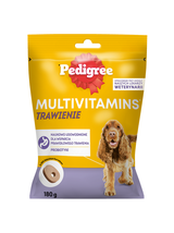PEDIGREE Multivitamins Trawienie - karma uzupełniająca dla dorosłych psów, o smaku kurczaka 180 g