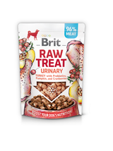 BRIT CARE Dog Raw Treat Urinary Turkey with Probiotics, Pumpkin and Cranberries 40g