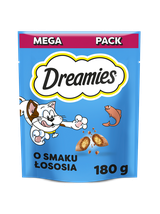 DREAMIES przysmaki dla kota z łososiem 4x180g
