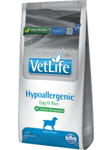 FARMINA Vet Life Dog Hypoallergenic Egg & Rice 12kg