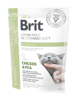 Brit gf veterinary diets cat diabetes 400g