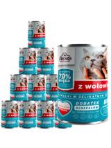 Frendi kawałki w delikatnym sosie z wołowiną 10x400g