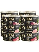 WILD FARM Fillets Mix smaków 12x70g - bezzbożowa mokra karma dla kota, filet w bulionie