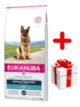 Eukanuba adult german shepherd 12kg + niespodzianka dla psa GRATIS!