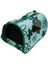 HILTON Torba transportowa Niebieska kwiaty 43x24x26cm dla kota/psa