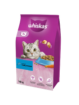 WHISKAS Adult 14 kg - sucha karma dla dorosłego kota, z pysznym tuńczykiem  + niespodzianka dla kota GRATIS!!!