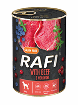 DOLINA NOTECI Rafi dla psa mix smaków 56x400g