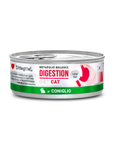 Disugual Karma mokra dla kota Weterynaryjna DIGESTION Królik (dorosły) 12x85g