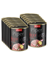 DOLINA NOTECI Piper dla psa z wątróbką wołową i ziemniakami 12x800g