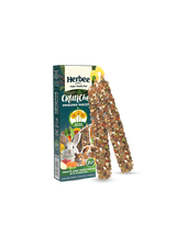 HERBEE cruncher dla gryzoni i królików 115g owocowo warzywny z mniszkiem lekarskim