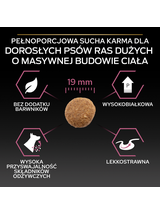 PRO PLAN Sensitive Skin Large Robust Adult Karma dla psów bogata w łososia 14kg