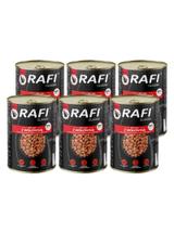 RAFI Cat Kawałki z wołowiną w sosie 6x415g