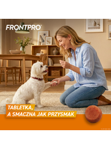 Frontpro tabletki na pchły i kleszcze S 11,3mg 2-4kg 1 TABLETKA