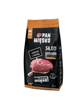 PAN MIĘSKO Cielęcina z kaczką M 1,6kg dla kota