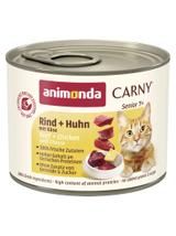 ANIMONDA Cat Carny Senior smak: kurczak z serem 12x200g