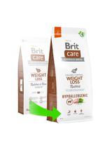BRIT CARE Dog Hypoallergenic  Weight Loss Rabbit 11kg / Opakowanie uszkodzone (9367) !!!
