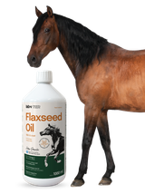 Lab-v Flaxseed Oil – 100% olej lniany tłoczony na zimno dla koni 1000 ml