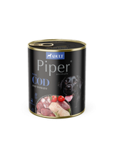 DOLINA NOTECI Piper dla psa z dorszem i pomidorem 24x800g