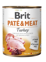 BRIT PATE & MEAT TURKEY 6x800g