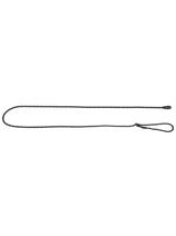 KERBL Smycz sznurkowa GoLeyGo, z Adapterem,czarna, 12mm x 140-200cm,M,max.15kg
