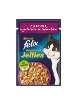 Felix Kaczka w galaretce ze Szpinakiem saszetka 85g
