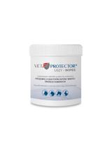 VET PROTECTOR® USZY – WIPES nakładki na palec do czyszczenia uszu dla psa, kota i innych zwierząt 50 sztuk