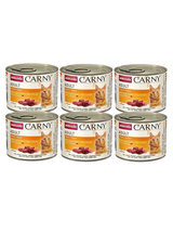 ANIMONDA Cat Carny Adult smak: wołowina i kurczak 6 x 200g