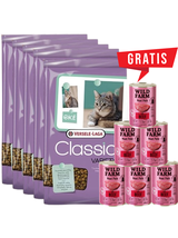 VERSELE-LAGA Classic Cat Variety 5x4kg + GRATIS!