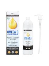 Lab-v Omega-3 100% Najwyższej Jakości Olej z Łososia Atlantyckiego dla psów i kotów 1000 ml