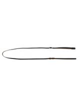 KERBL Smycz skórzana GoLeyGo Vegas, z Adaptrem, brązowa, 20mm x 105-165cm,M,max.60kg