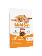IAMS-Sucha karma for Vitality Indoor dla dorosłych i starszych kotów niewychodzących z domu, kurczakiem 10kg