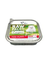 Vetexpert Raw Paleo Pate Mini Puppy Beef 150g - wołowina tacka