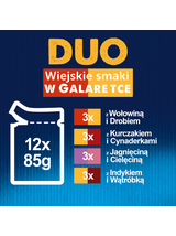 FELIX Duo Wiejskie Smaki w galaretce;12x85g