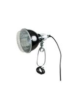 TRIXIE Lampa z klamrą zaciskową, czarna, z siatką ochronną, o 14cm/7cm, 75W