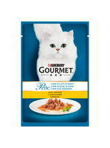 Purina Gourmet Perle Karma dla kotów mini fileciki w sosie Mix Smaków 26x85g
