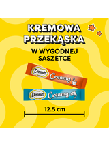 DREAMIES Creamy z kurczakiem i z łososiem 12x10g
