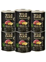 WILD FARM Monoprotein Wild Boar 6x800g hipoalergiczna karma dla psa
