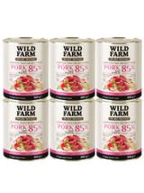 WILD FARM PURE MONO Pork Apple and Quinoa 6x800g monoproteinowa karma dla psa