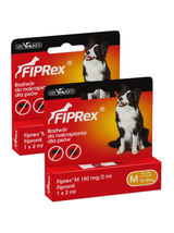 Fiprex M, 150 mg/2ml, roztwór do nakrapiania dla psów (2szt)