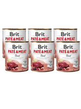 BRIT PATE & MEAT BEEF 6x800g
