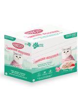 MOOCHIE Immune Booster Tuna Recipe Topping White Fish In Jelly (Wzmacniająca odporność) 12x70g