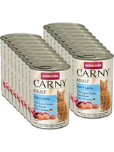 ANIMONDA Cat Carny Adult smak: kurczak i łosoś 18x400g
