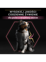 PRO PLAN Sensitive Skin Medium Adult Karma dla psów bogata w łososia 14kg