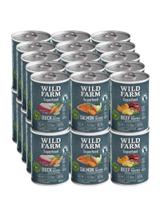 WILD FARM Superfood Mix Smaków 30x400g bezzbożowa karma dla psa