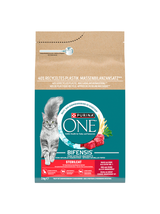 Purina One Cat Sterilcat Karma z wołowiną dla kota 4x3kg