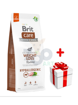 BRIT CARE Dog Hypoallergenic  Weight Loss Rabbit 12kg + niespodzianka dla psa GRATIS!