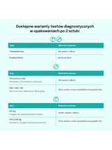 Lab-v Antygen Wirusa Panleukopenii (FPV) – Szybki test diagnostyczny dla kotów 2 szt.-Data ważności  14.11.2025