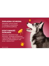 Advantix - dla psów 10-25kg (pipeta 2,5ml)+ Cestal Dog Plus tabletki na odrobaczanie psów 2 sztuki