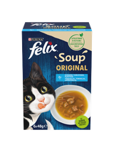 FELIX Soup Original Rybne smaki 6x48 g
