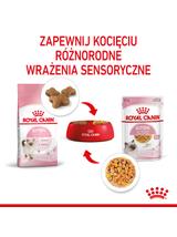 ROYAL CANIN Kitten Instinctive w galaretce 12x85g karma mokra w galaretce dla kociąt do 12 miesiąca życia + Royal Canin piłka dla kota GRATIS!!!